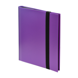 9 Pocket Trading Card Folio - Purple