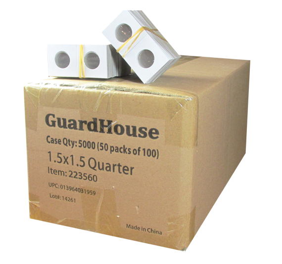 Guardhouse 1.5x1.5 Quarter - 100/Bundle