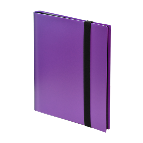 9 Pocket Trading Card Folio - Purple