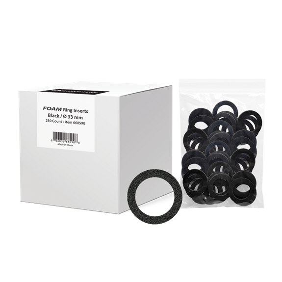 33mm Evocore Bulk Pack XL Foam Rings - 250 Pack