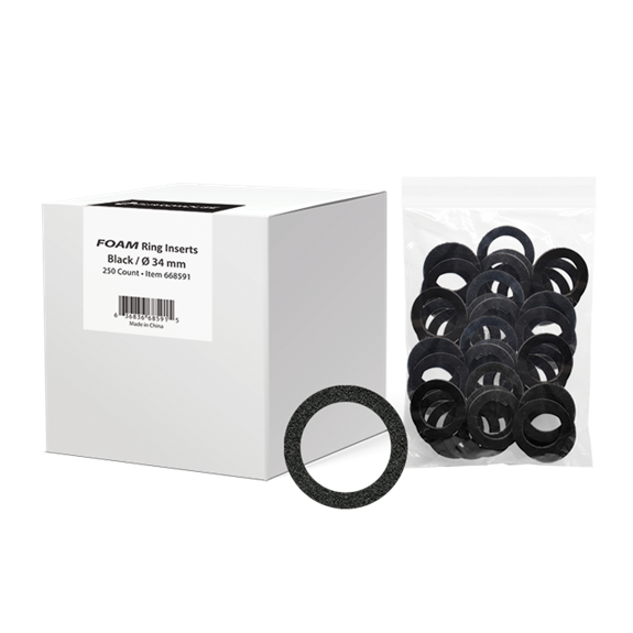 34mm Evocore Bulk Pack Foam Rings - 250 Pack